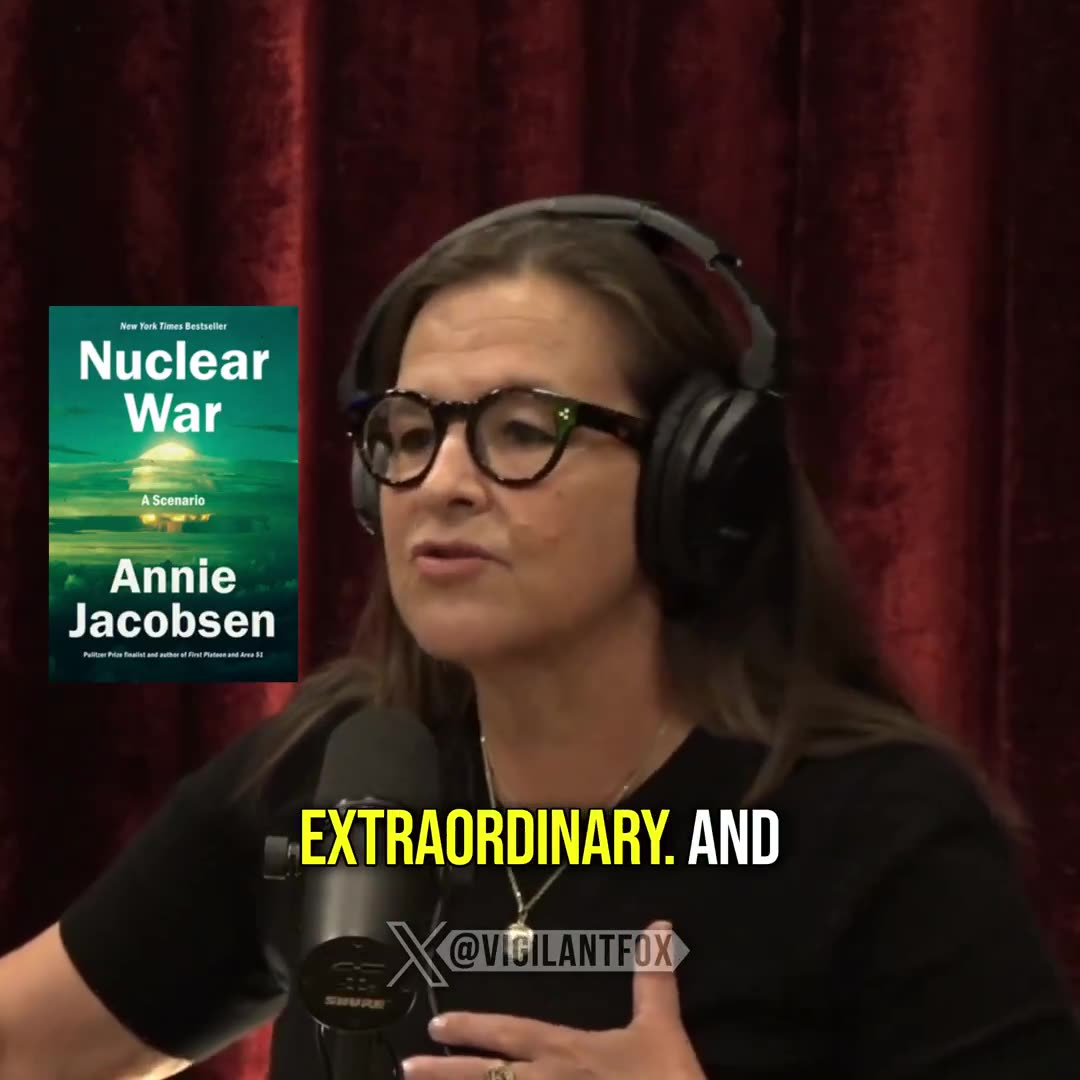 Author Annie Jacobson tells Joe Rogan what a nuclear war would look like.