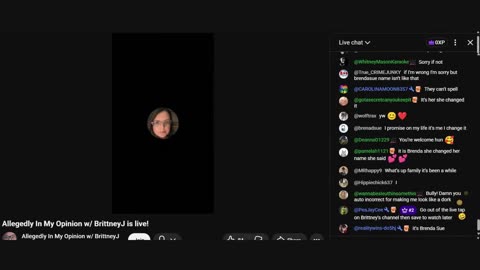 Allegedly In My Opinion w/ BrittneyJ is live!