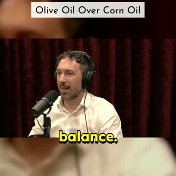 Olive Oil Over Corn Oil