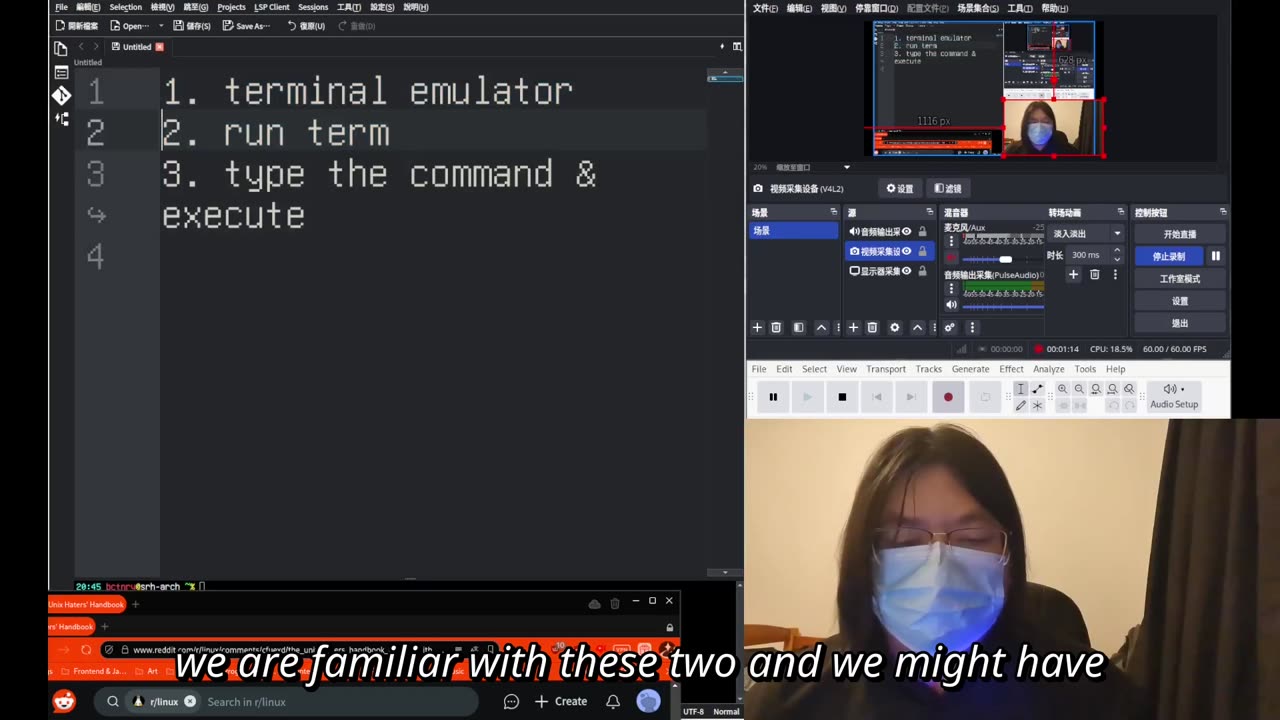 is linux CLI truly "one single command"?