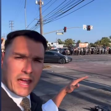Compton Los Angeles, more breaking news, protests of illegal residence and other supporting them.