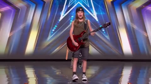 Olly Pearson 11 Year Old Guitarist Golden Buzzer Full Performance _ Britain_s Got Talent 2025