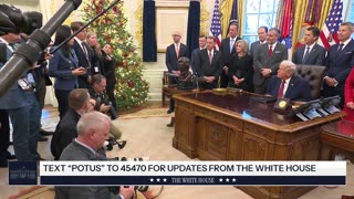 President Trump Makes an Announcement, Dec. 3, 2025