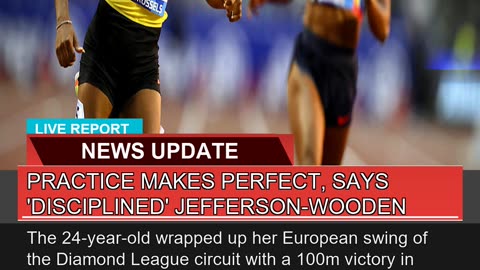Practice Makes Perfect Says Disciplined Jeffers