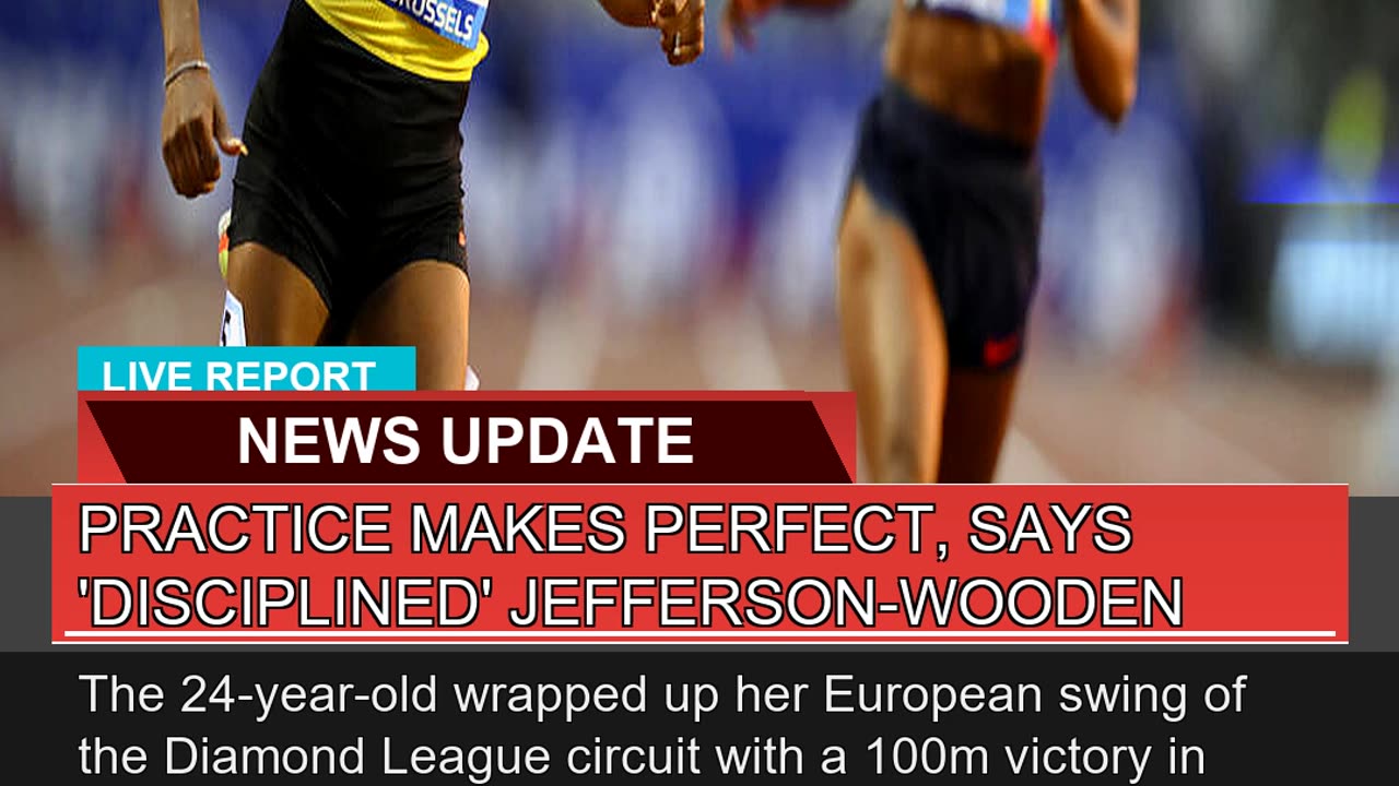 Practice Makes Perfect Says Disciplined Jeffers