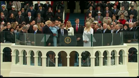Trump Takes Oath as 45th President 2017