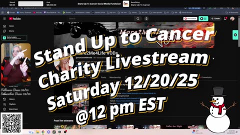 2025 Stand Up to Cancer Live Stream Announcement
