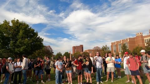 Bro Jim Gilles Preaches at Oklahoma University 10-16-25 Part 19