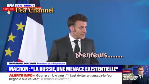 Macron sur poutine