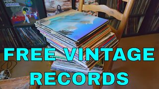 TAKE MY RECORDS! Given a Large Amount of Vintage Records - Part 1