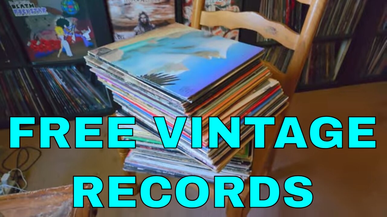 TAKE MY RECORDS! Given a Large Amount of Vintage Records - Part 1