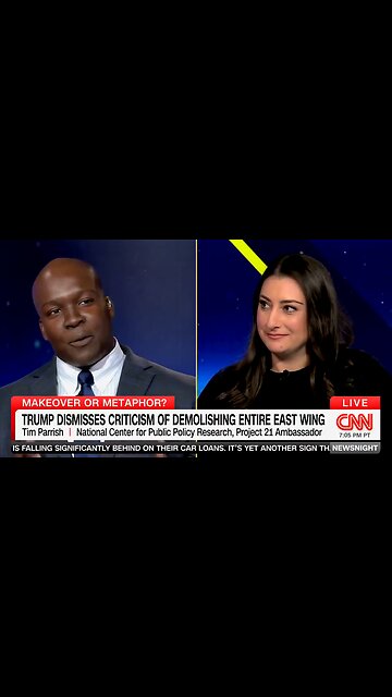 Conservative Strategist TRIGGERS CNN Panel Over New White House Ballroom