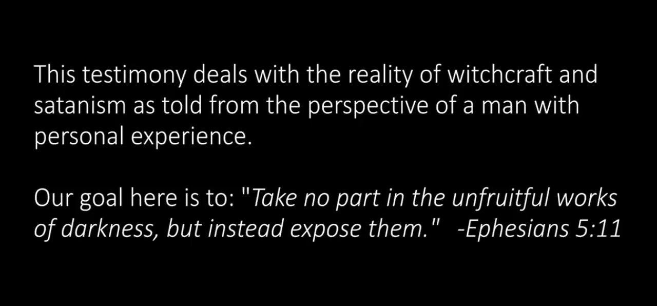 Ex Satanist had an unexpected encounter with Jesus _John Ramirez Testimony