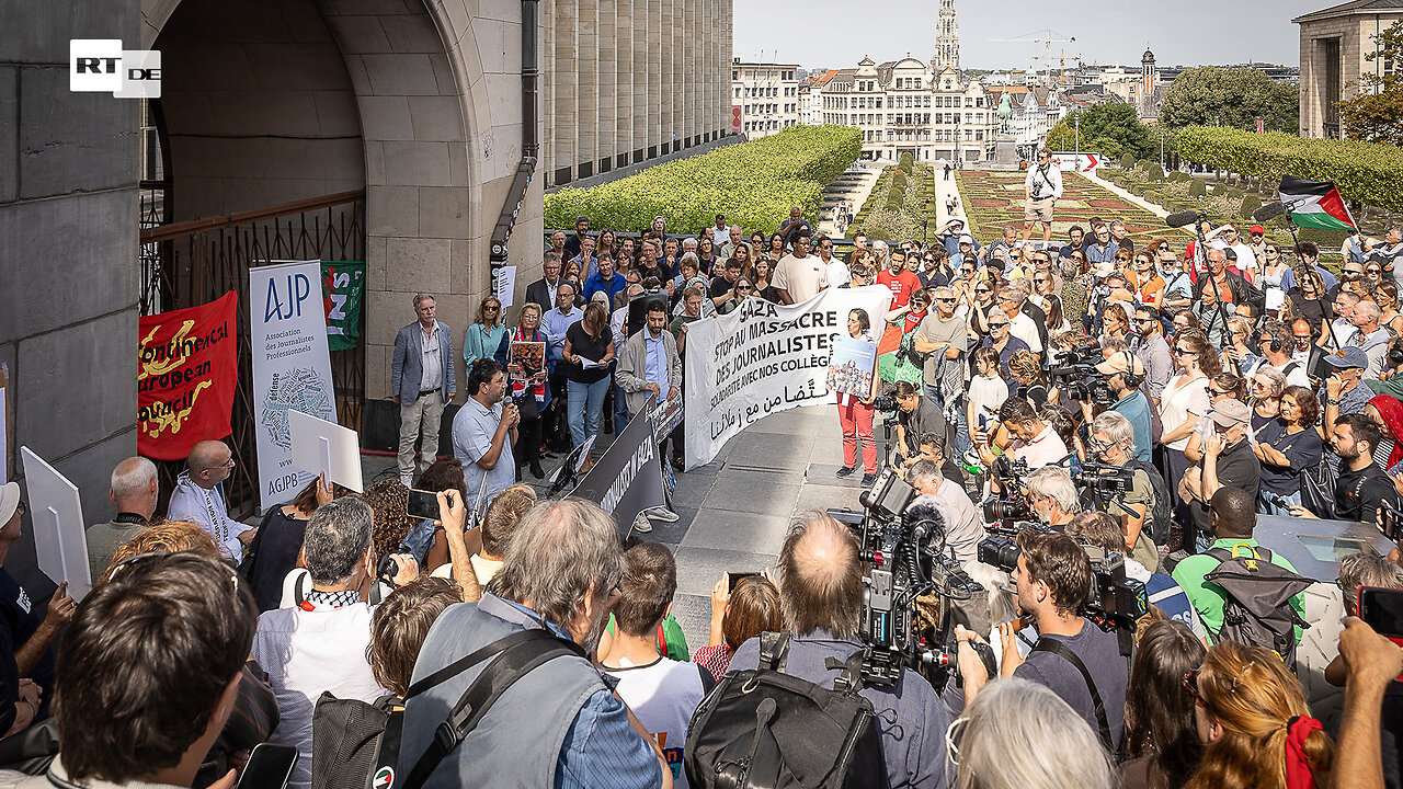 LIVE: Pro-Palästina-Demo in Belgien