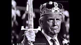 TRUMP MEME - HAIL TO KING - AS PELOSI & SCHUMER KNEEL BEFORE KING TRUMP - 36 sec.