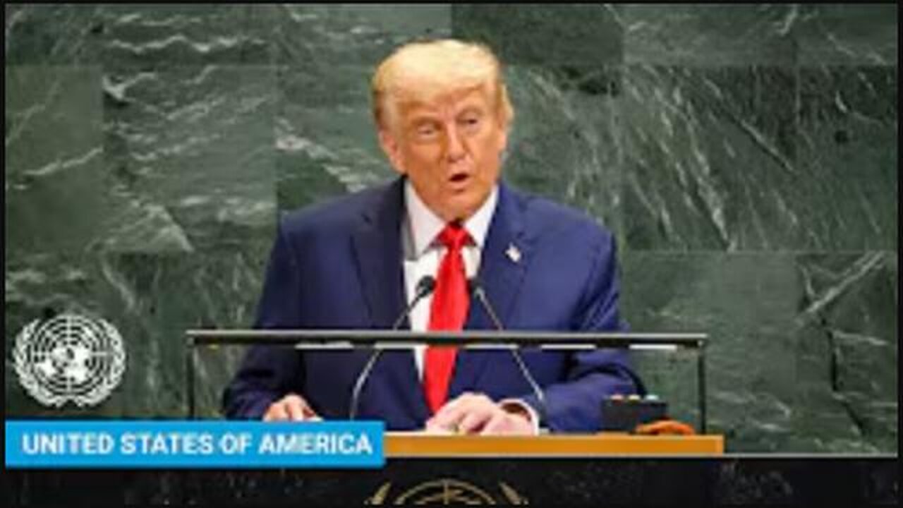 President Donald J. Trump Addresses United Nations General Debate, 80th Session | United Nations