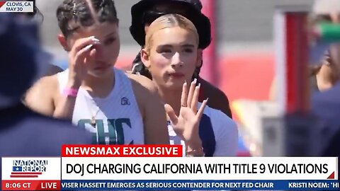 EXCLUSIVE: DOJ charging California with Title IX violations | National Report - NewsMax TV
