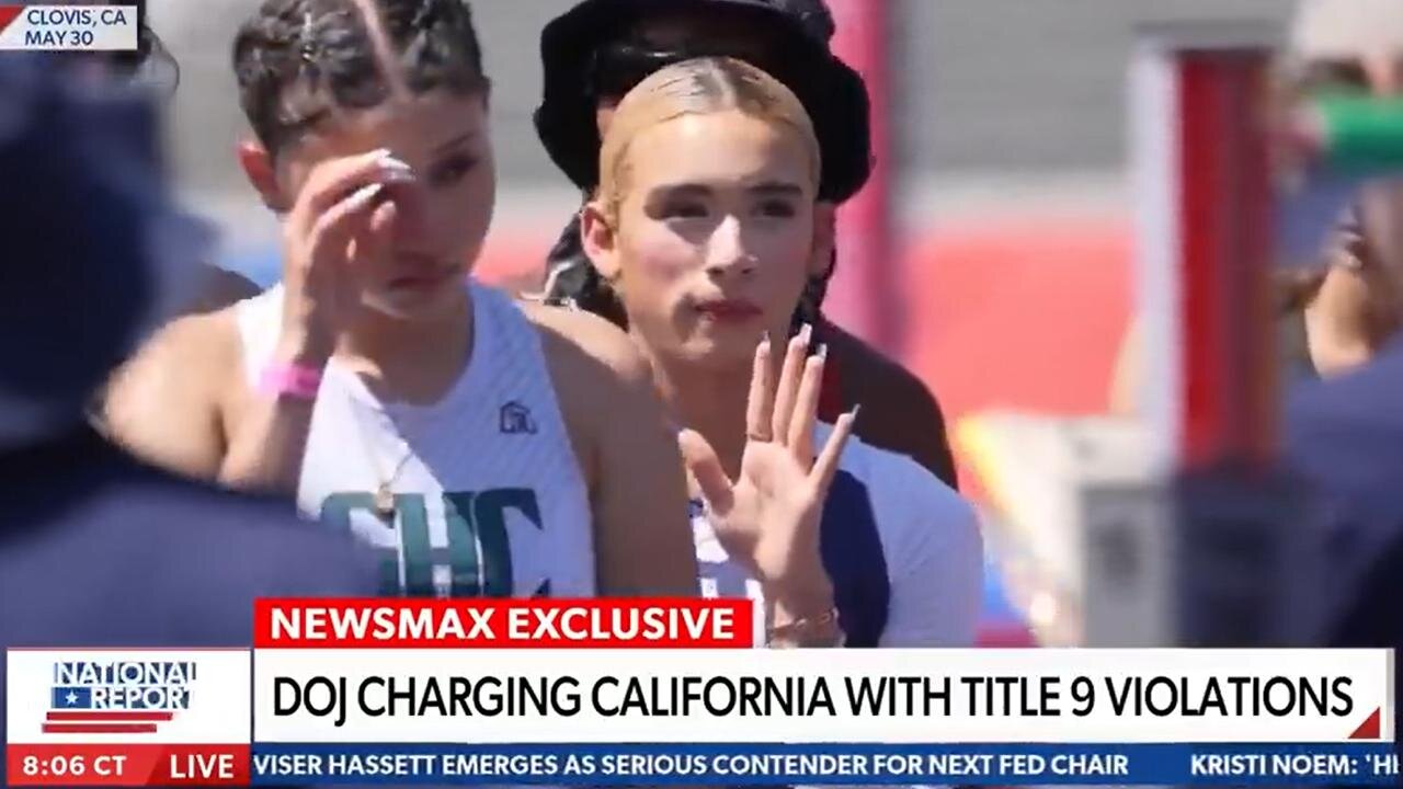 EXCLUSIVE: DOJ charging California with Title IX violations | National Report - NewsMax TV