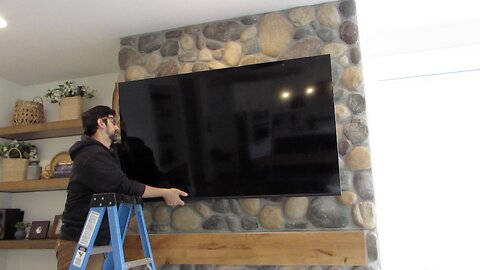 Mounting A TV To a Stone Fireplace Wall