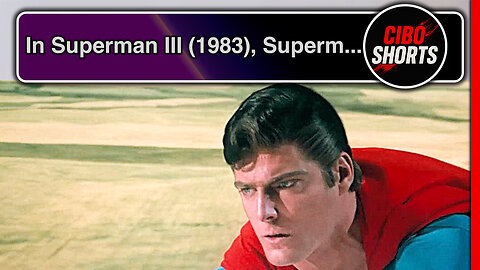 In Superman III (1983), Superman freezes a whole river with his breath