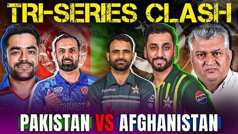 Big Test Before the Asia Cup – Pakistan vs Afghanistan in Tri-Series
