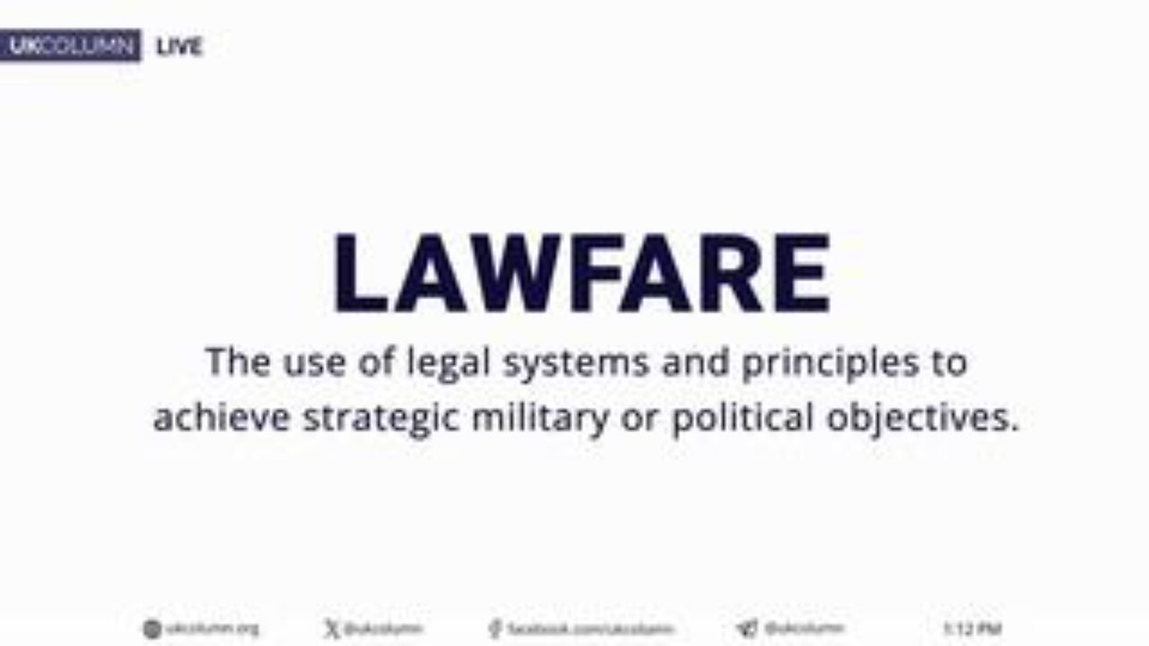 Lawfare: The Destruction of the Nation