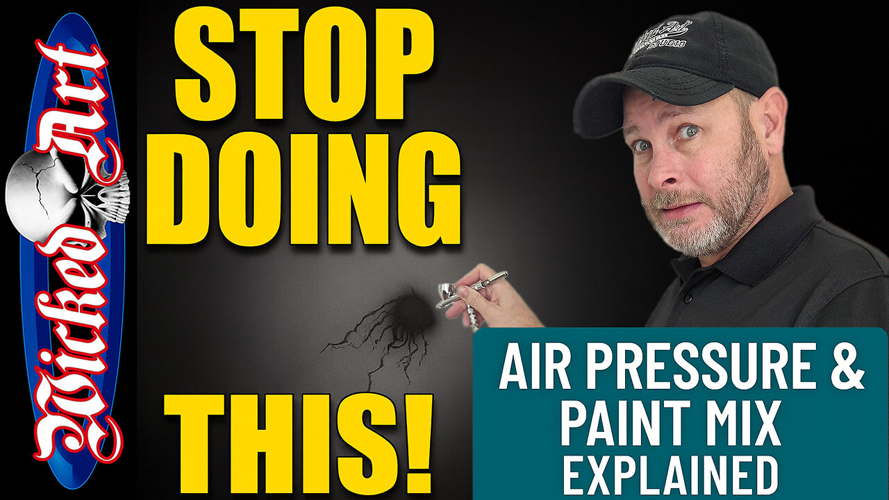 Airbrush Tutorial for Beginners: Perfect Your Air Pressure & Paint Mix Fast