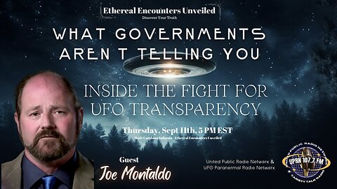What Governments Aren't Telling You- Inside The Fight for UFO Transparency