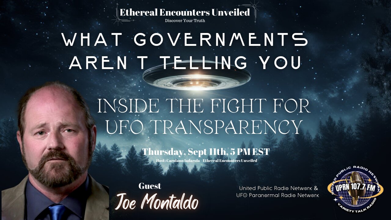What Governments Aren't Telling You- Inside The Fight for UFO Transparency