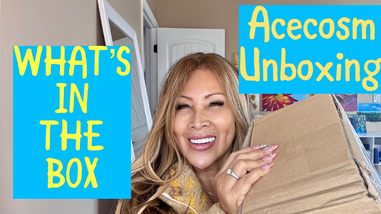 UNBOXING FROM ACECOSM, marieliza10 discount code