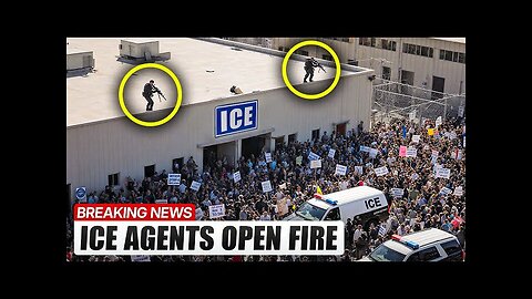 ICE Facility STORMED in Portland by 1000 Protesters || Feds FIRE From Rooftop
