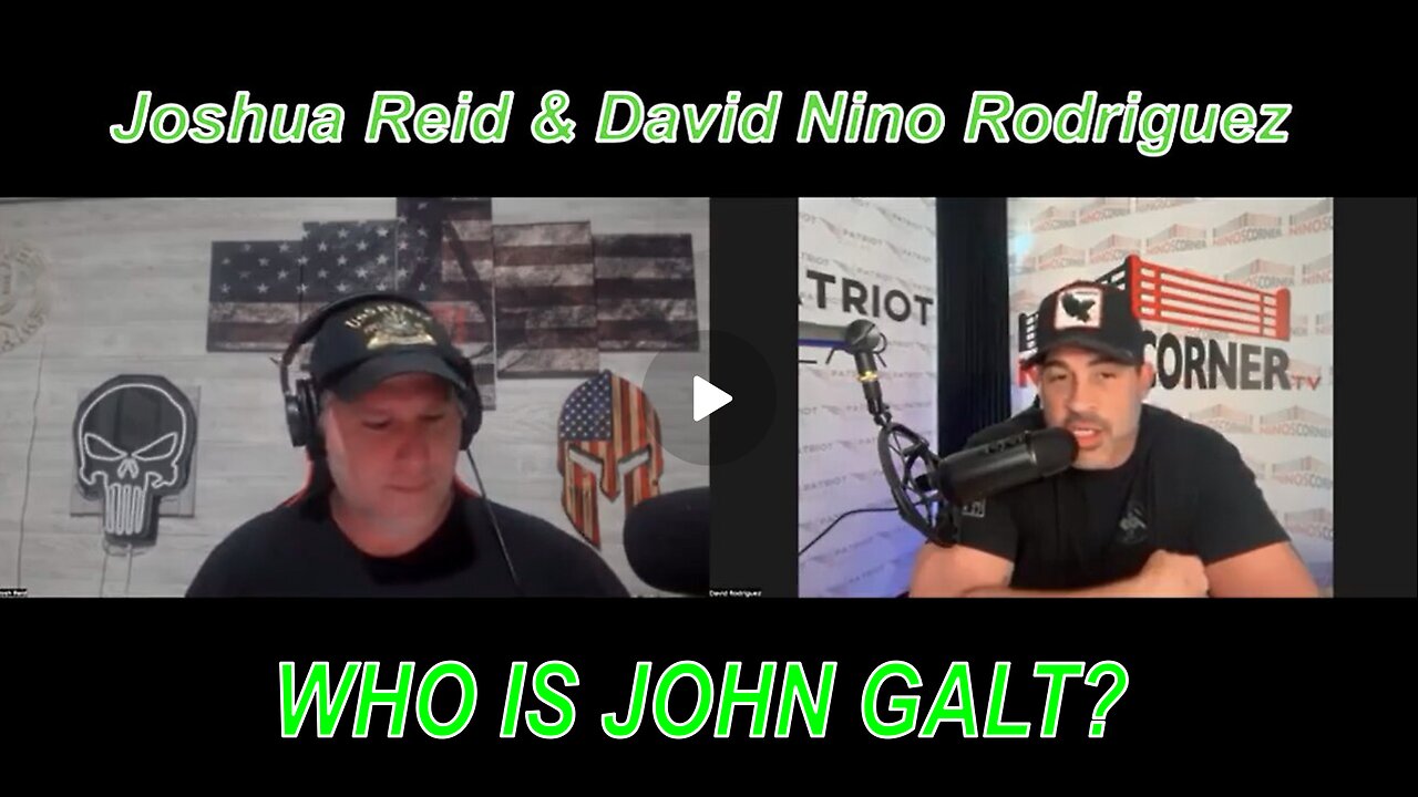 NINO W/ Joshua Reid "Deep State Operations Exposed - Money Laundering. WHO IS JOHN GALT?