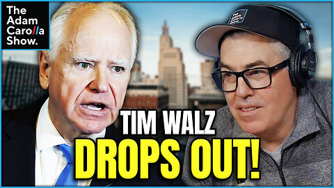 Tim Waltz Drops Out + Mamdani Wants to Seize White’s Private Property