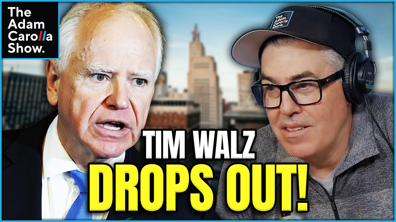 Tim Waltz Drops Out + Mamdani Wants to Seize White’s Private Property