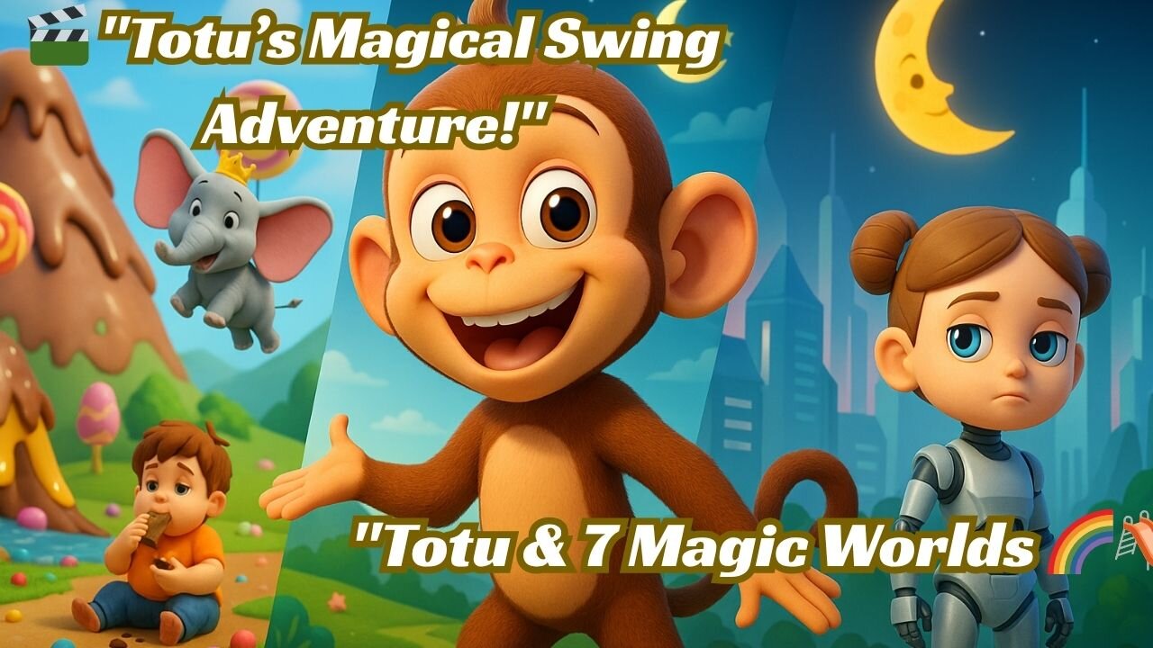"Totu's Magical Swing | 7 Magical Worlds and Unique Lessons from Every Place