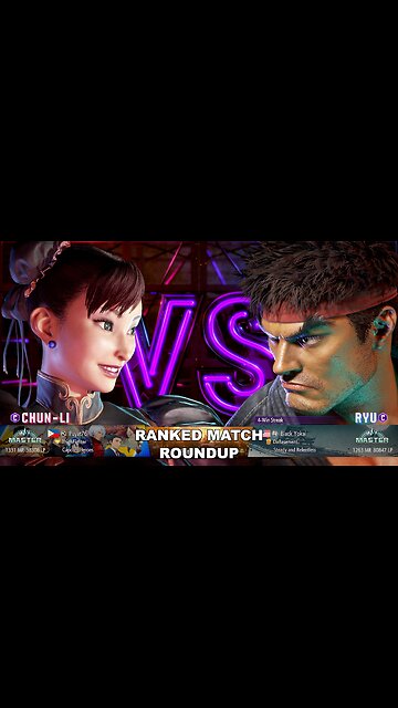 Kuya Kalbo SF6 Ranked Match Roundup. Chun Li Master Rank [Hori Fight Stick]