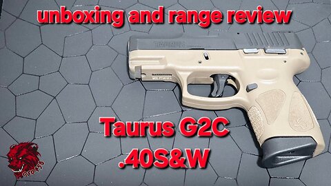 Solid performance from Taurus. Unboxing and range review of taurus G2C in .40S&W