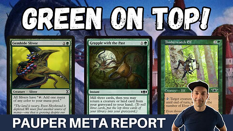 A NEW TOP DECK! Pauper MTGO Leagues metagame report with a look into hot tech and the epic SPICE