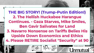 Liberty Conspiracy LIVE 8-14-25 Putin-Trump, Huckabee Genocide, Soc Sec at 90