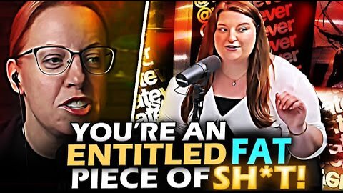 Rachel Wilson STORMS whatever podcast to DESTROY entitled FAT girl for INSULTING Andrew