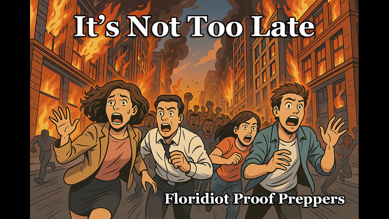 It's Not Too Late