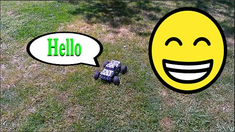 RC Truck First Time In The Back Yard Part 2