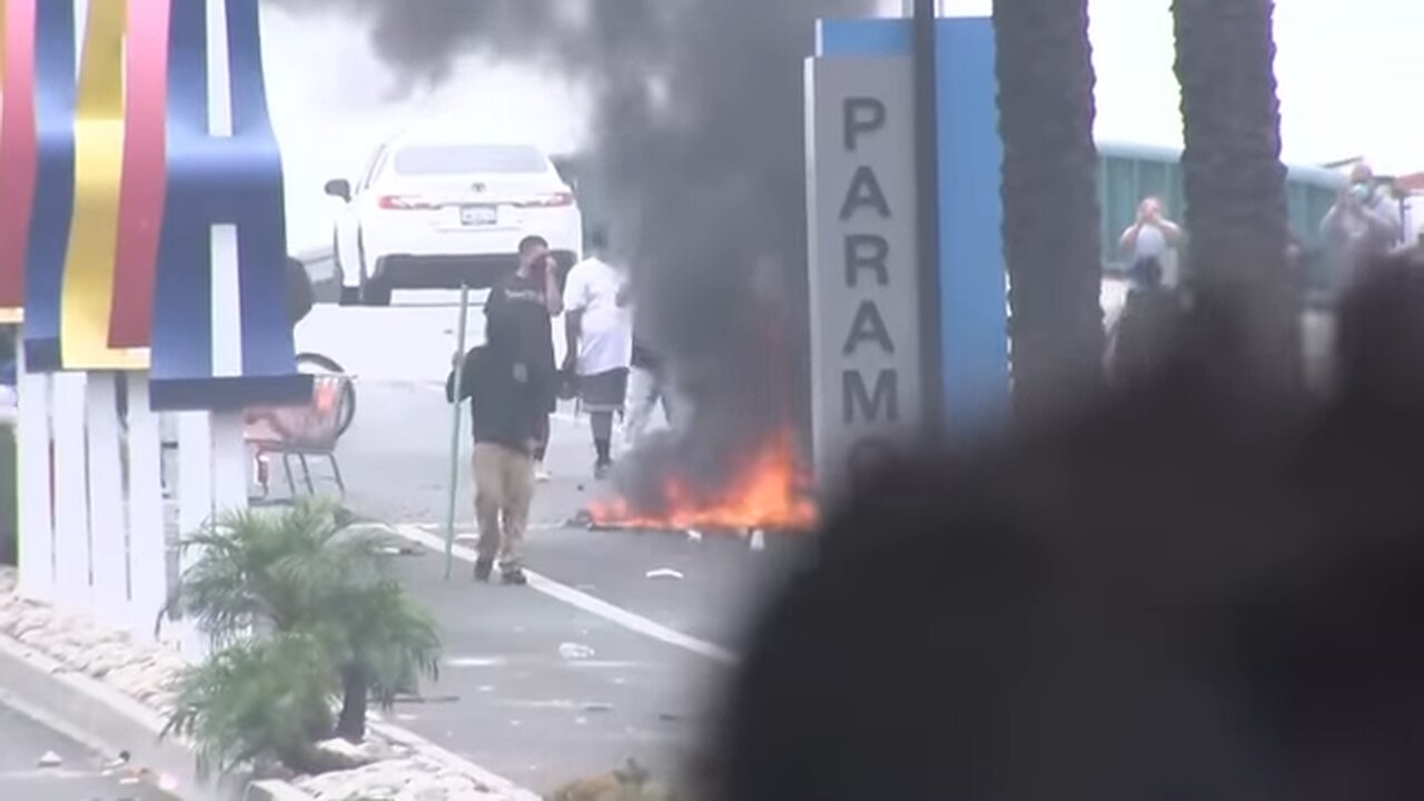 Troops Deployed by Trump Arrive in LA Amid Violent Protests