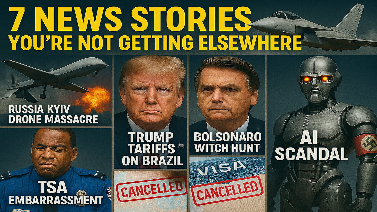 7 Global Crises They're Hiding from You | Putin's Strike, Trump Tariffs, & AI Horror (Enhanced)