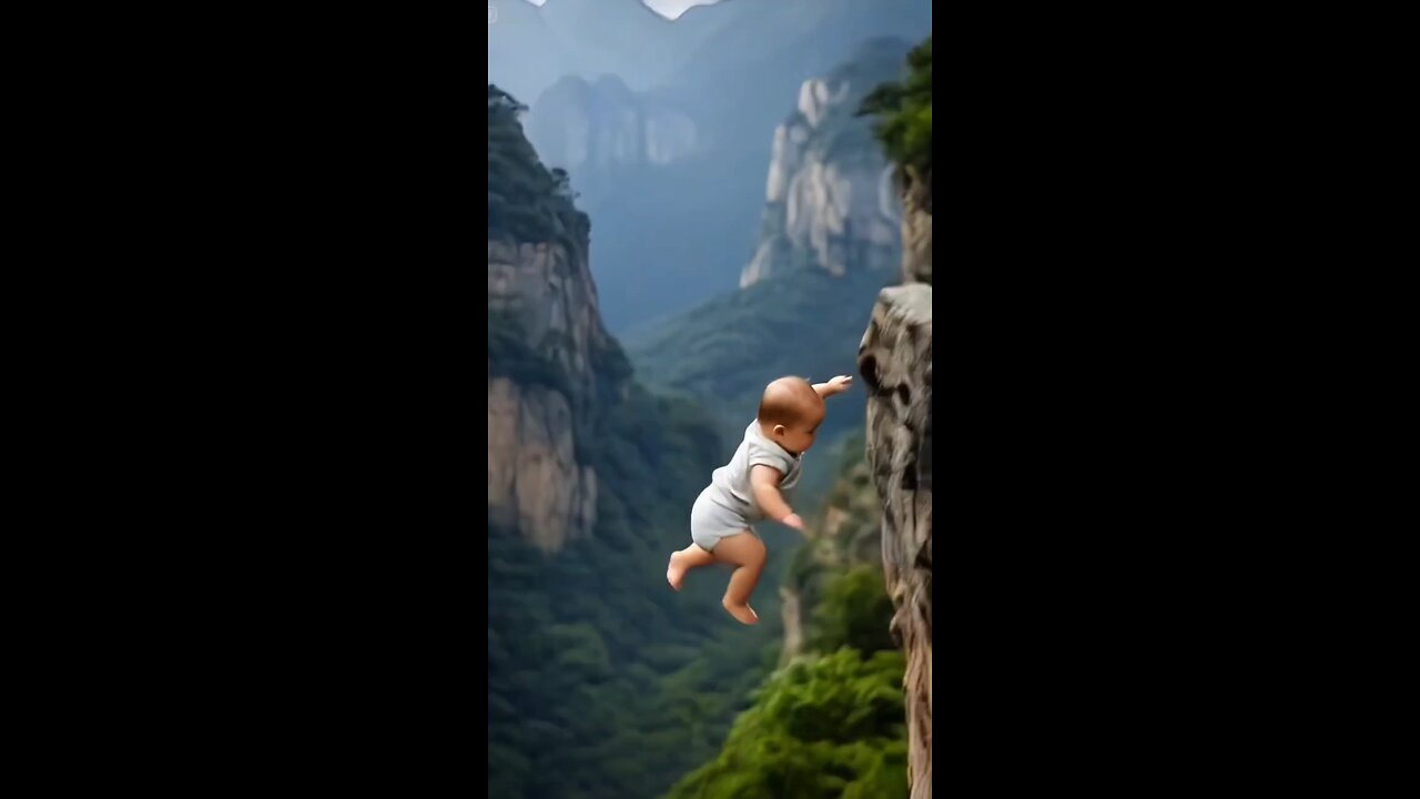Baby Falls From the Sky… What This Cat Did Next SHOCKED Everyone! 🐱✨