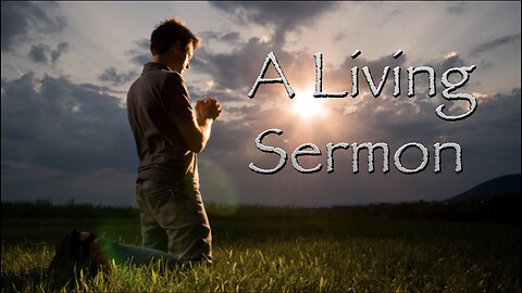 A Living Sermon | Donny Wong Chow | 05-24-2025