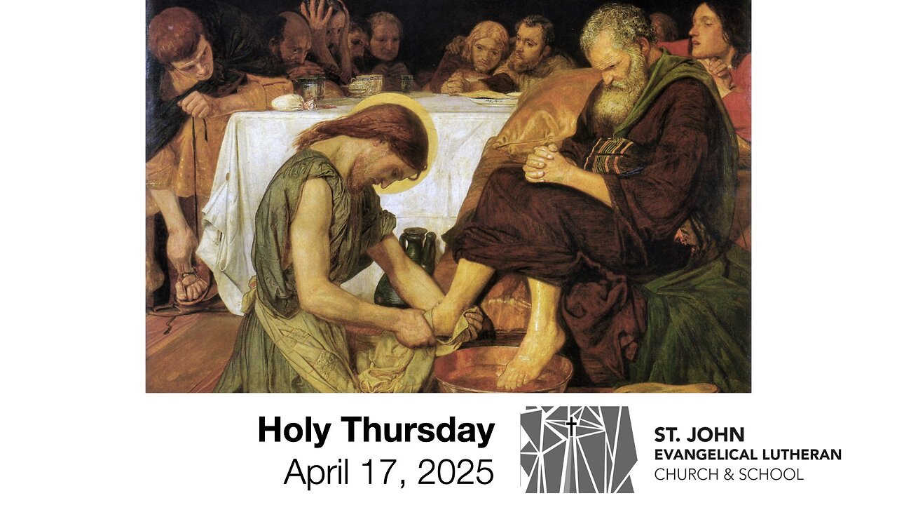 Holy Thursday — April 17, 2025