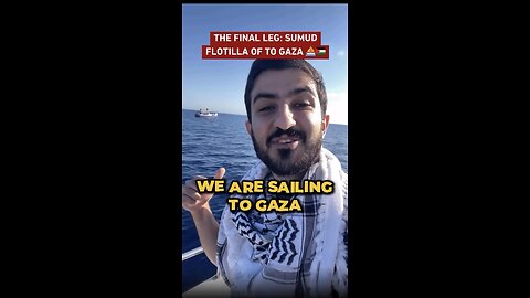 We are Sailing ⛵️ to Gaza