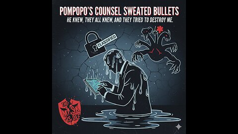 Pompeo’s Counsel Sweated Bullets – He Knew, They All Knew, and They Tried to Destroy Me