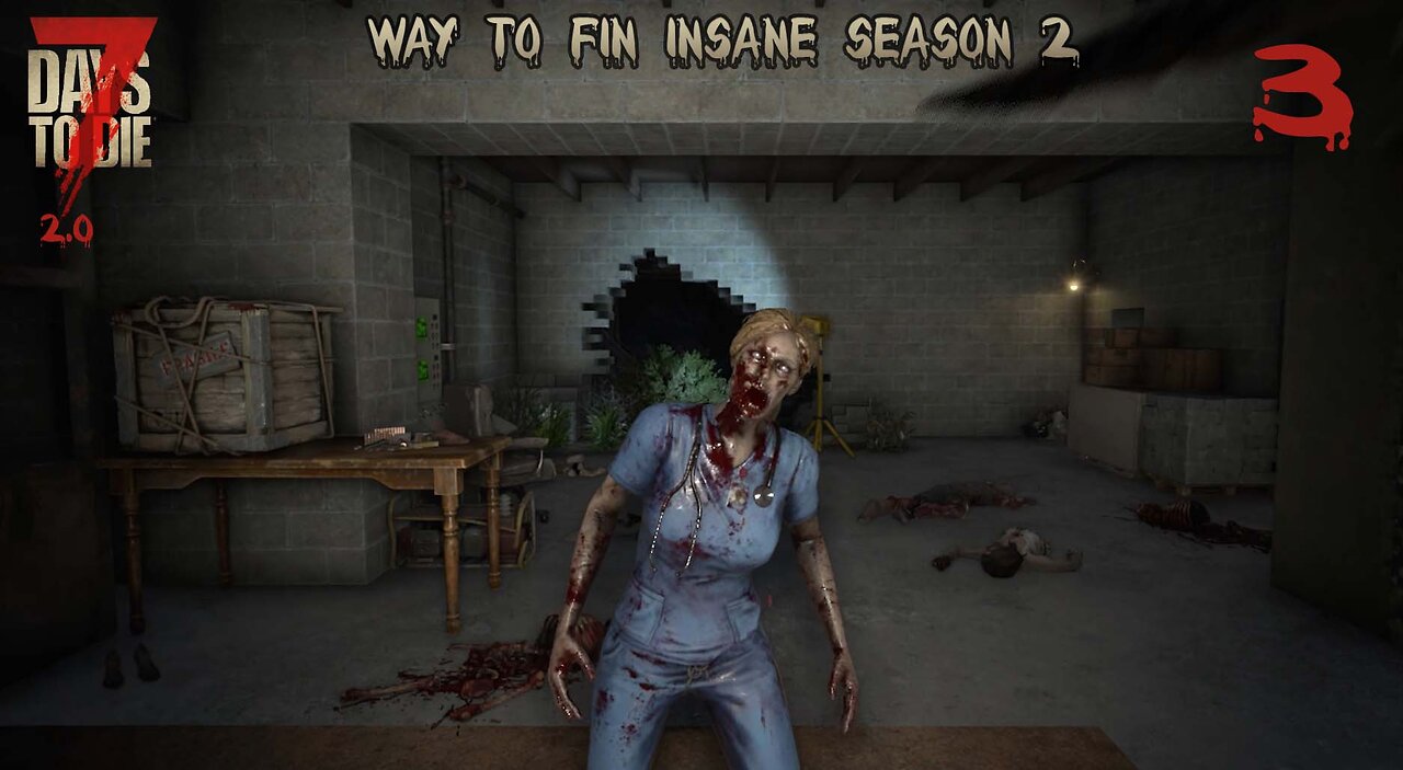 Let's Play 7 Days To Die 2.0 Way To Fin Insane Season 2 Ep 3